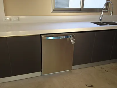 Puerta cocina integral en L